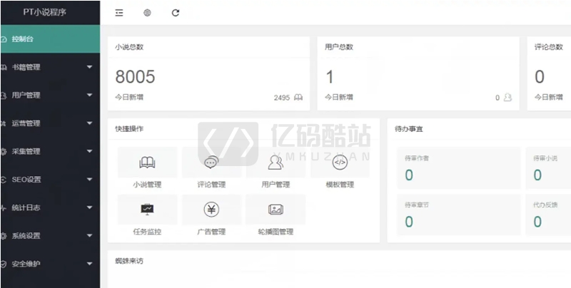 【亲测源码】11月最新小说站源码/带采集/带会员机制/带收费机制插图3 FZ7bmi
