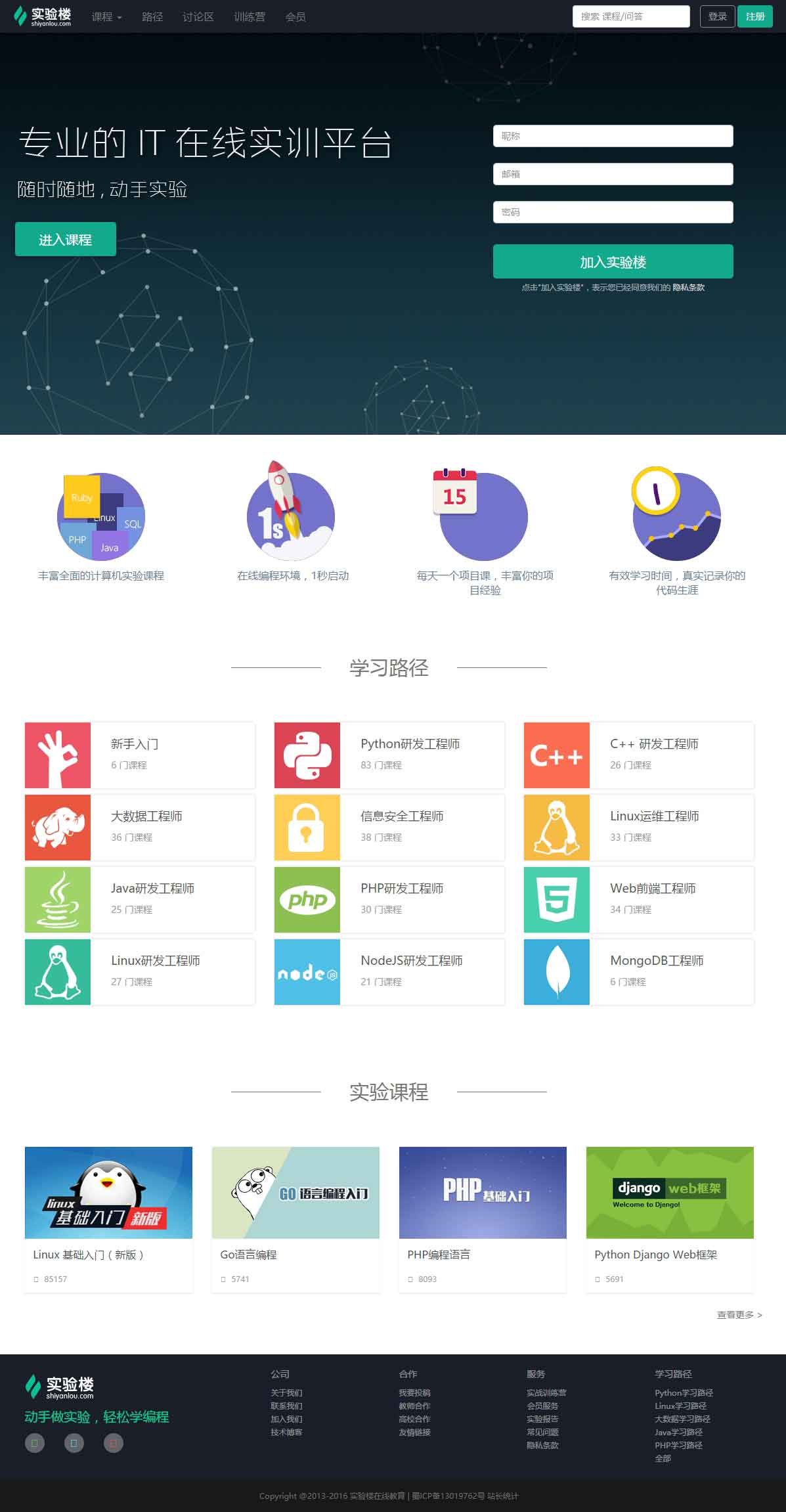 简洁大气IT在线培训教育网站模板全套下载_html网站模板插图 简洁大气IT在线培训教育网站模板全套下载_html网站模板插图
