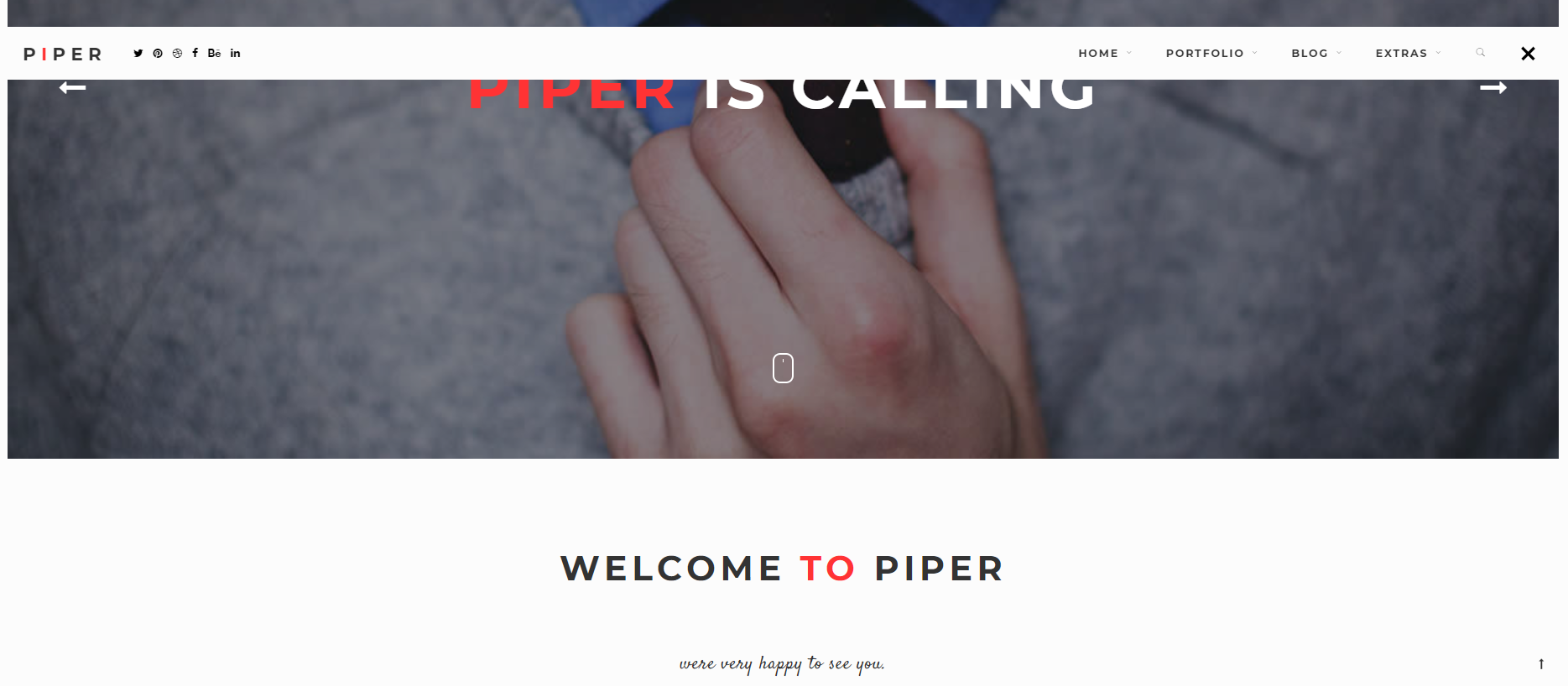 自适应piper互联网公司企业官网_html网站模板插图