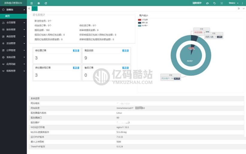 ThinkPHP5框架拼购商城源码下载_欢乐拼吧_拼团系统源码下载插图4 ThinkPHP5框架拼购商城源码下载_欢乐拼吧_拼团系统源码下载插图4