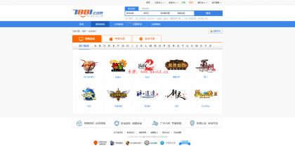 7881游戏交易平台整站程序源码 destoon内核仿制_亿码酷站_ajax教程,大气插图